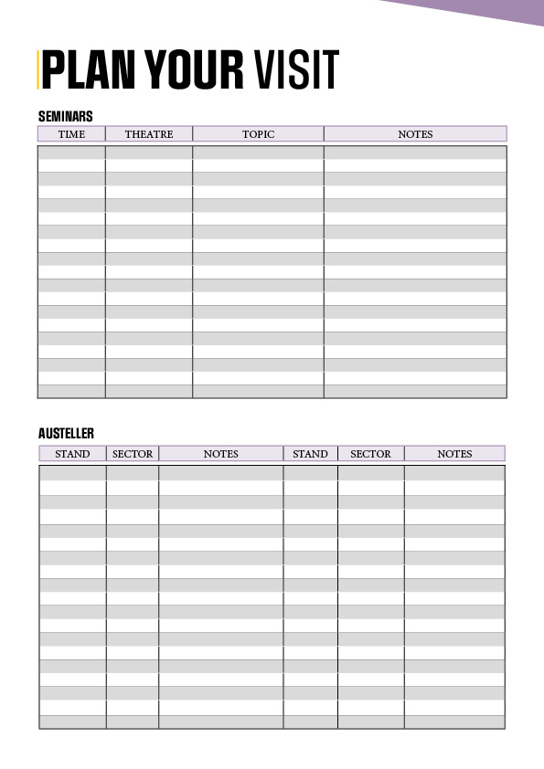 Planen Sie Ihren Tag mit diesem Stundenplan